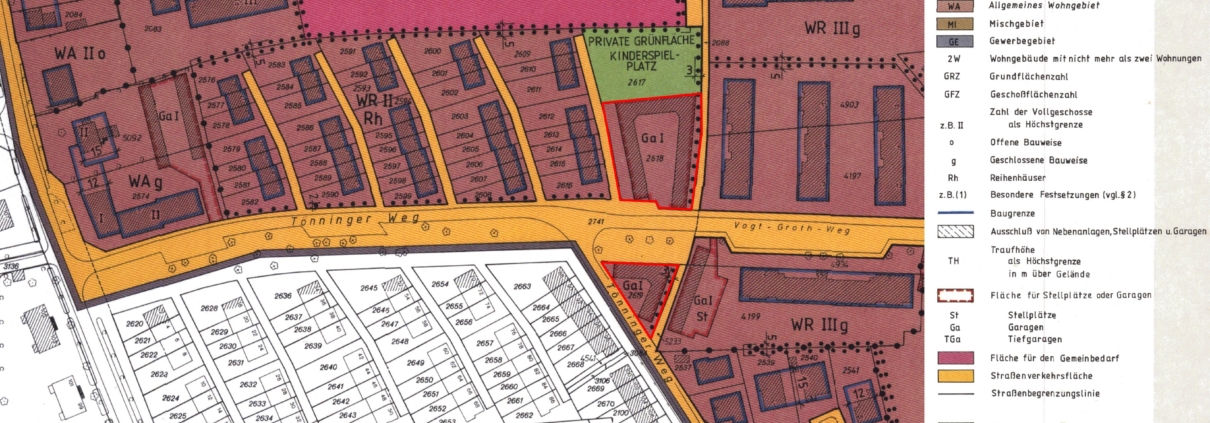 Bebauungsplan Hamburg Osdorf 39 - 1990